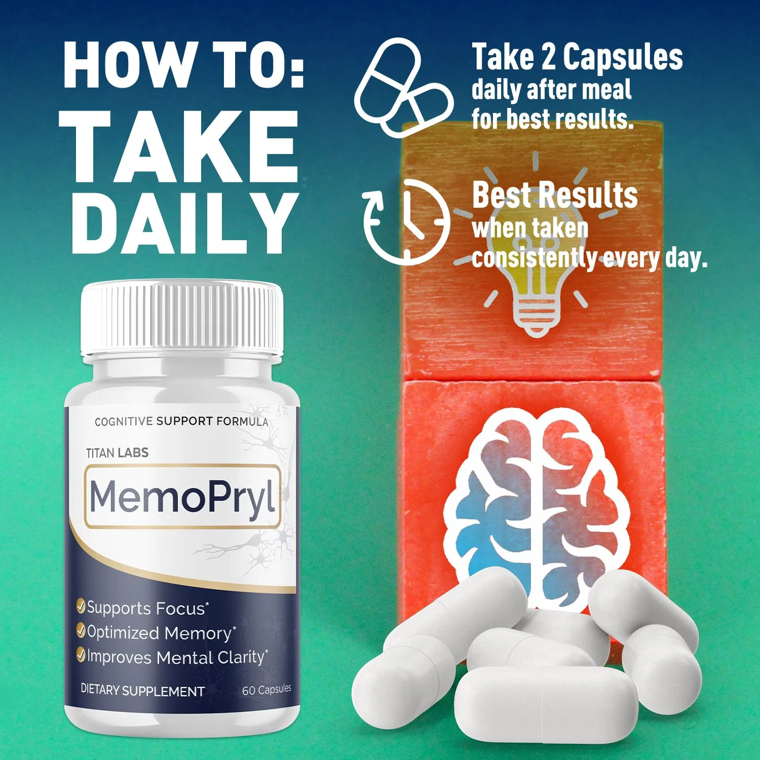 MemoPryl Cognitive Support Formula